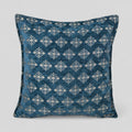 18" Turkish Square Pillow Cover - Teal Luxe-0